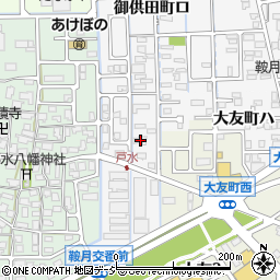 石川県金沢市御供田町イ5周辺の地図