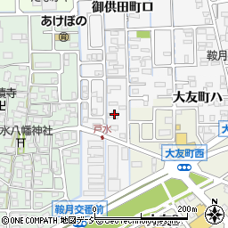 石川県金沢市御供田町イ周辺の地図