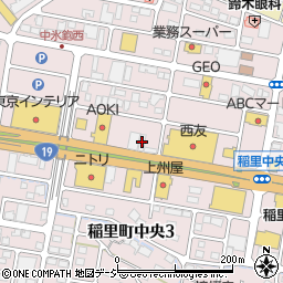 ジャパンレンタカー長野周辺の地図