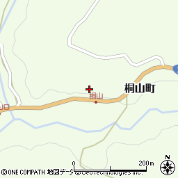石川県金沢市桐山町ヨ周辺の地図
