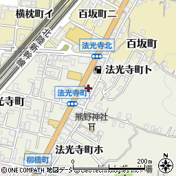 石川県金沢市法光寺町243周辺の地図