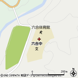 六合　体育館周辺の地図