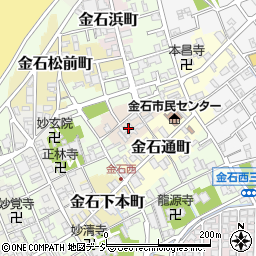 石川県金沢市金石上浜町1周辺の地図