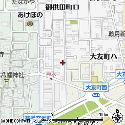 石川県金沢市御供田町イ4-1周辺の地図