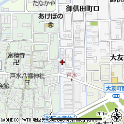 石川県金沢市御供田町イ63周辺の地図