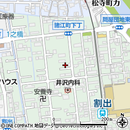 石川県金沢市諸江町下丁293-5周辺の地図