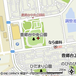 栃木県宇都宮市豊郷台周辺の地図