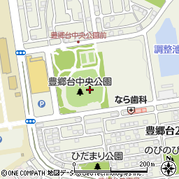 栃木県宇都宮市豊郷台周辺の地図