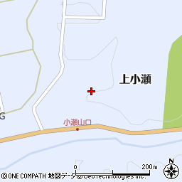 茨城県常陸大宮市上小瀬周辺の地図