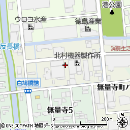 石川県金沢市無量寺町ニ周辺の地図