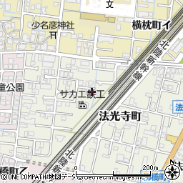 石川県金沢市法光寺町80周辺の地図