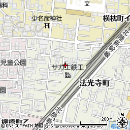 石川県金沢市法光寺町77周辺の地図
