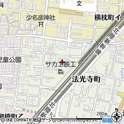 石川県金沢市法光寺町78周辺の地図