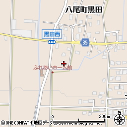 富山県富山市八尾町黒田4498周辺の地図