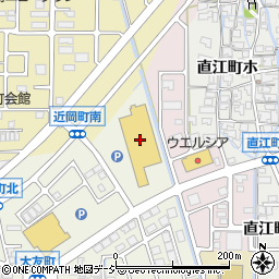コメリハード＆グリーン金沢大友店周辺の地図