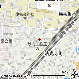 石川県金沢市法光寺町82周辺の地図