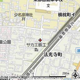 石川県金沢市法光寺町81周辺の地図