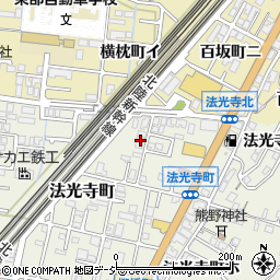 石川県金沢市法光寺町119周辺の地図