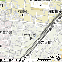 石川県金沢市法光寺町84周辺の地図