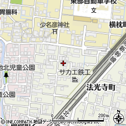 石川県金沢市法光寺町61周辺の地図