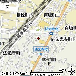 石川県金沢市法光寺町104-10周辺の地図
