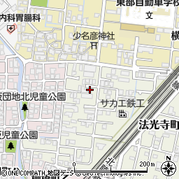 石川県金沢市法光寺町49周辺の地図