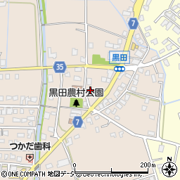 富山県富山市八尾町黒田3590周辺の地図