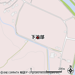 栃木県鹿沼市下遠部周辺の地図