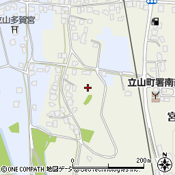 富山県中新川郡立山町宮路周辺の地図