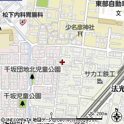 石川県金沢市法光寺町13周辺の地図