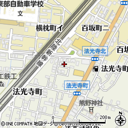 石川県金沢市法光寺町104-4周辺の地図
