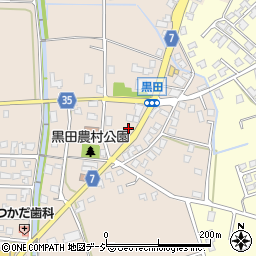 富山県富山市八尾町黒田3587周辺の地図