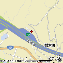 石川県金沢市梨木町ハ199周辺の地図