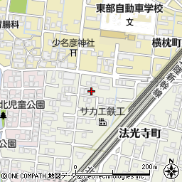 石川県金沢市法光寺町57周辺の地図