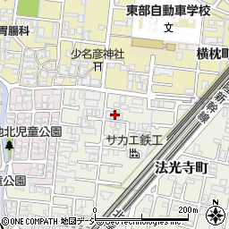 石川県金沢市法光寺町56周辺の地図