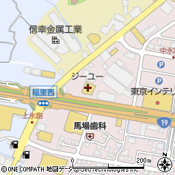 ジーユー長野南バイパス店周辺の地図