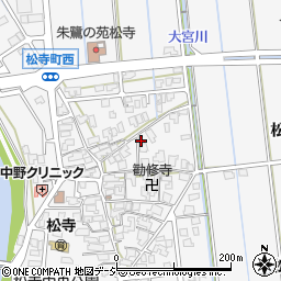 石川県金沢市松寺町丑143周辺の地図