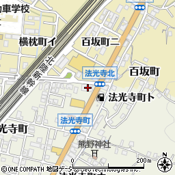 石川県金沢市法光寺町108周辺の地図