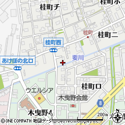 石川県金沢市桂町ハ12周辺の地図