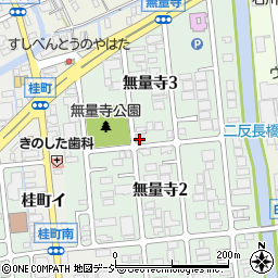 石川県金沢市無量寺3丁目31周辺の地図