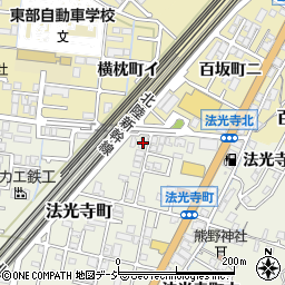 石川県金沢市法光寺町102周辺の地図