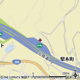 石川県金沢市梨木町ハ周辺の地図