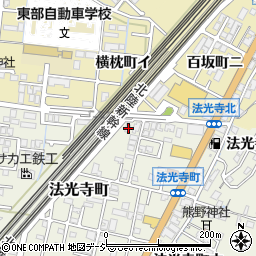 石川県金沢市法光寺町101周辺の地図