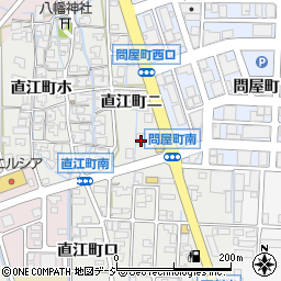 石川県金沢市直江町ニ55周辺の地図