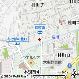 石川県金沢市桂町ハ14周辺の地図