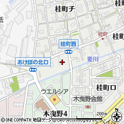 石川県金沢市桂町ハ周辺の地図
