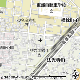 石川県金沢市法光寺町86周辺の地図