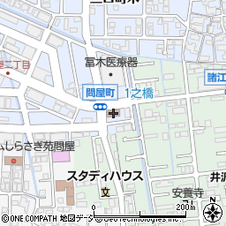 金沢市企業局周辺の地図