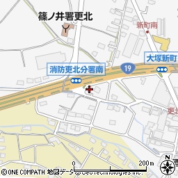 理容室栗田周辺の地図