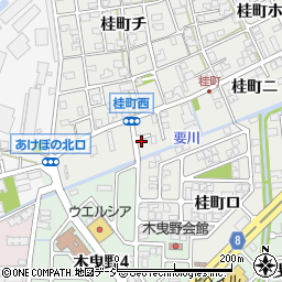 石川県金沢市桂町ハ11-4周辺の地図